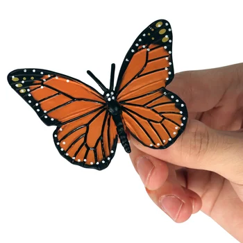 Oenux 12PCS Kukaiņu Augšanas Cikla Dzīvniekiem Modelim Butterfly Skudru, Odu Darbības Figūras Miniatūras Statuetes Izglītības Rotaļlieta Bērniem