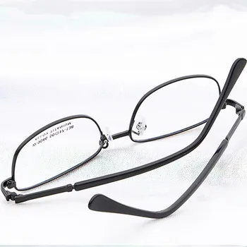 OEYEYEO Jaunu Metāla Vienkārši Modes Briļļu ietvaru Vīriešiem Bieza Gold Plating Optisko Rāmis Sievietēm Eleganto Biznesu Brilles