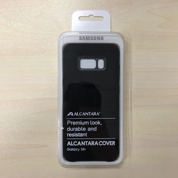 Oficiālais Case For Samsung Galaxy S8 G9508 S8 Plus S8+ S8plus SM-G955 Alcantara antidetonācijas Mobilā Tālruņa Vāciņu Fundas Coque