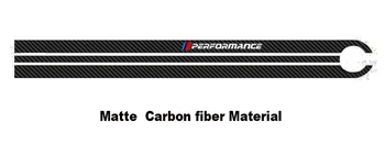 Oglekļa Šķiedras Auto Kapuci Uzlīmes M Performance Auto Virsbūves Decal Optiskā BMW M3 M5 M6 E46 E90, E60 E70 F30 F10 F15 F16
