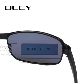 OLEY Brand Classic Polarizētās Oculos modes Vīriešu, sieviešu, saules Brilles UV400 Aizsardzība vīriešu Braukšanas Briļļu Y1606