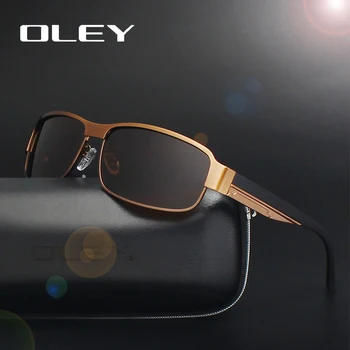OLEY Brand Classic Polarizētās Oculos modes Vīriešu, sieviešu, saules Brilles UV400 Aizsardzība vīriešu Braukšanas Briļļu Y1606