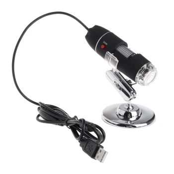 OOTDTY 1600X 2MP Tālummaiņas Mikroskopa 8 LED USB Digitālo Rokas Lupa Endoskopu Kamera