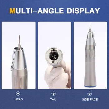Optiskās šķiedras led elektriskā micromotor XSG65L 1:1 ar mazu ātrumu ārējā spray korejas implantu taisni zobu handpiece