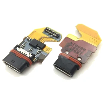 ORG kvalitātes USB Lādētāja Savienotājs Flex Kabelis Sony xperia Z5 E6603 E6653 E6633 E6683 Micro Usb uzlādes doks ostā nomaiņa