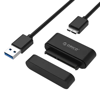 Orico 20UTS USB 3.0 SATA 6Gbps UASP 2.5 collu HDD, SSD Ārējo Cieto Disku Adapteri Pārveidotājs Kabelis 2.5 collu Cietais Disks SSD diska Adapteri,