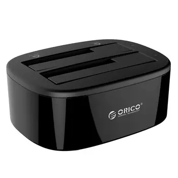ORICO 6228US3 3.5 Collu Dual Bay USB 3.0 Sata Hdd, Ssd Gadījumā dokstacija Cieto Disku Rīku Bezmaksas Aparāts 16TB PC(ASV Spraudnis