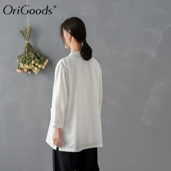 OriGoods Ķīniešu stila Krekls 2020 
