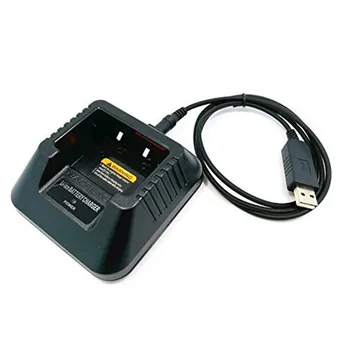 Oriģinālais USB Kabelis, Lādētājs Portatīvajiem Baofeng UV-5R DM-5R BF-F8HP Plus Series two-Way Radio 