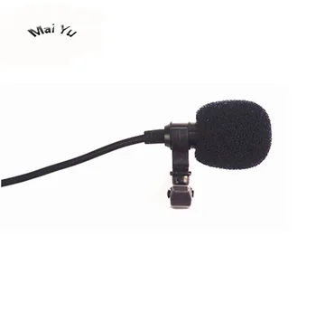 Oriģinālo Mini Atloks, Skolotājs Ieraksta Pastiprinātājs Kondensatora Mikrofons Runātājs Microfone ar 3,5 mm Stereo Jack uz Datora