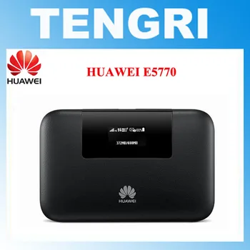 Oriģināls Atbloķēt Huawei E5770 E5770S-320 150Mbps 4G Mobilo WiFi Pro Maršrutētāju ar RJ45 ports+5200mAh power bank Mobilo hotspot