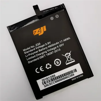 Oriģināls Jaunu Oriģinālo Par HOMTOM zoji Z33 Akumulatora 4600 mAh, lai HOMTOM ZOJI Z33 Smart Tālrunis Batteria +Bezmaksas Rīki