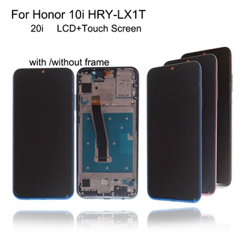 Oriģināls Par Huawei Honor 10es HRY-LX1T LCD Displejs, Touch Screen Digitizer Montāža Ar Rāmi Par Godu 20i Ekrāna LCD Displejs