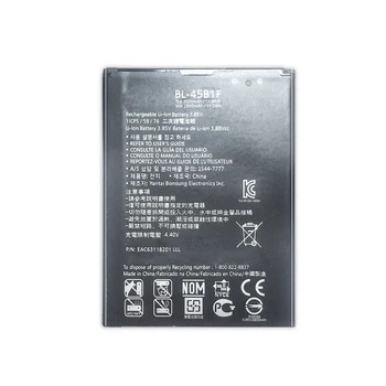 Oriģināls par LG BL-45B1F Akumulatoru LG V10 H961N F600 H900 H901 VS990 H968 BL45B1F 3000mAh