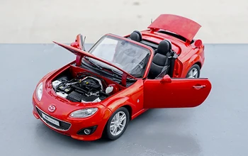 Oriģināls Rūpnīcas Kolekcionējamus 1/18 Mazda MX-5 MX 5 Roadster Lējumiem Metāla Klasisks Rotaļu Automašīnu Modeļi Dāvanu Kolekcija