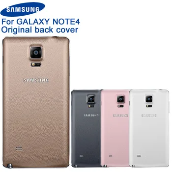 Oriģināls Samsung Akumulatora Vāciņu Mājokļu Samsung Galaxy Note4 N9100 N910H 4. Piezīme N9100 Tālruņa Akumulatora Backshell Aizmugurējo Vāciņu