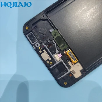 Oriģināls Samsung Galaxy A30S LCD Displejs Ar Touch Screen Digitizer Montāža Nomaiņa SAM-A307F/DS A307 LCD