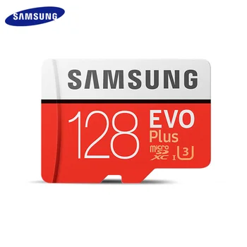 Oriģināls SAMSUNG Pakāpe EVO Plus Class 10 Atmiņas Karte 256 GB 128GB U3 64GB U1 Micro SD Kartes līdz 100MB/s TF Karte, SDXC Flash atmiņas Kartes