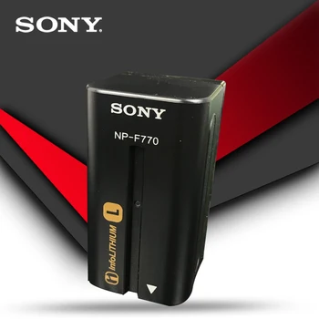Oriģinālu Sony NP-F770 Akumulators NP F770 NPF770 F750 CCD-TRV58 TRV110K TRV26E Z1 V1J Z1P DCR-VX2100 FX1 HDR-FX7 HVRZ1U PM091