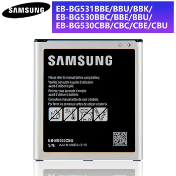 Oriģinālā Akumulatora EB-BG530CBU EB-BG530BBC EB-BG531BBE Samsung Grand Ministru J2 Ministru G532F J500F G5309W J3110 J2 2018 J250F On5