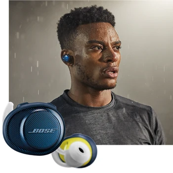 Oriģinālā Bose SoundSport Bezmaksas Taisnība Bezvadu Bluetooth Austiņas TWS Sporta Earbuds Ūdensizturīgs Austiņas Sweatproof Austiņas ar Mikrofonu