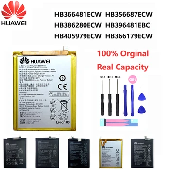 Oriģinālā Huawei P9 P10 P20 Godu 8 9 Lite 10 9.i 5C Baudīt Nova Palīgs 2 2i 3i 5.A 5X 6S 7.A 7X G7 Y7 G8 G10 Plus Pro SE Tālruņa Akumulatora