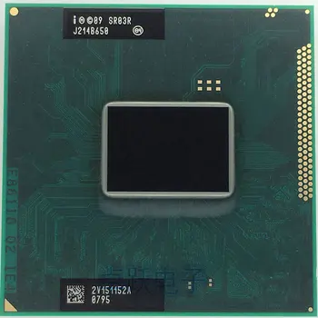 Oriģinālā intel CPU Core CPU procesors I7-2640M SR03R I7 2640M SRO3R 2.8 G-3.5 G/4M lai HM65 HM67 Bezmaksas Piegāde