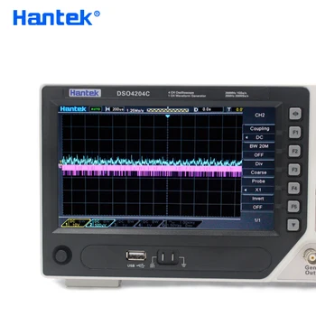 Osciloskopa Hantek DSO4204C digitālo осциллограф usb osciloskopi 200MHz 4channels 1GSa/S ociloscopio automotivo hantek