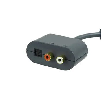 OSTENT Optiskie RCA Audio Adapteri Pārveidotājs Kabelis Vadu Microsoft Xbox 360 Konsole Spēli