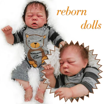 OtardDolls Bebe Bērns Atdzimis Lelle 20inch 50cm Silikona Vinila Bebe Atdzimis Lelles Glītu Spilgti Toddler Par Dāvanu Ātra Piegāde
