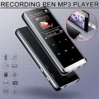 OTG MP3 Atskaņotāju, Balss Ierakstītājs Bluetooth4.2 Pieskarieties Ekrānam, 1.8 collu Mini 800mah Ar HIFI 5D 8GB/16.G Ultra Plānas HiFi MP3 Atskaņotājs