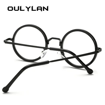 Oulylan Apaļas Brilles Rāmis Sievietēm, Vīriešiem Pārredzamu Optiskās Brilles Rāmji Sieviešu Skaidrs, Recepšu Brilles Briļļu Tuvredzība