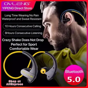 OVLENG S13 Bezvadu Bluetooth Austiņas ar Mikrofonu Brīvroku sistēmu Smart Ierīcēm Sporta Ūdensizturīgs Austiņas