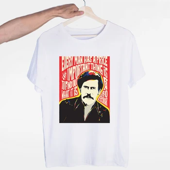 Pablo Escobar T Krekls Kolumbijas Narkotiku Kungs Kartelis Naudu, Vīriešu T Krekls Vasaras Camiseta T Smieklīgi, Topi, t-veida