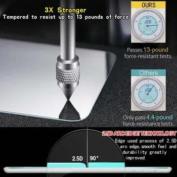 Par Acer Iconia Viens 10 B3-A20 10.1 Collu Premium Tablete 9H Rūdīta Stikla Ekrāna Aizsargs Filmu Aizsargs Aizsargs Vāciņu