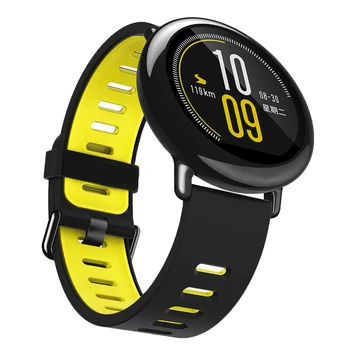 Par amazfit acessorios Sporta Silikona Siksniņa, lai Xiaomi Amazfit TEMPU Smart Skatīties Nomaiņa Band Smartwatch