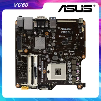 Par ASUS VC60 Mini-iTX 3 paaudzes grāmatiņa DC pamatplates CPU / HM76 čipu DDR3 Sākotnējā Izmanto Mātesplates, Piederumi