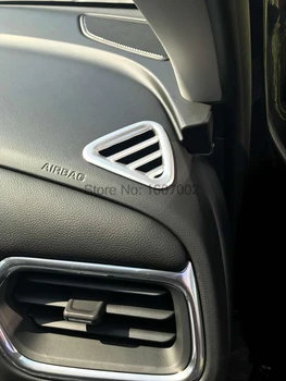 Par Chevrolet Holden Ekvinokcija Trešās paaudzes 2018-2020 ABS, Matēts iekšējā Gaisa Kondicionēšanas Ventilācijas Vāciņa Dekoratīvās Apdares Kontaktligzdas Vāciņu