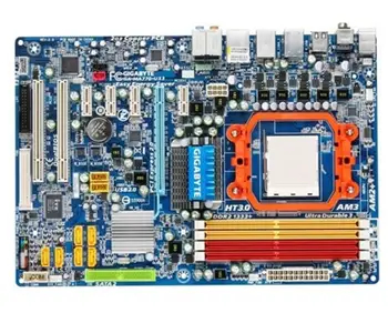 Par Gigabyte GA-MA770-US3 R2.0 Sākotnējā Izmanto Desktop Mātesplatē MA770-US3 770 Socket AM2 AM3 DDR2 Pārdošanā