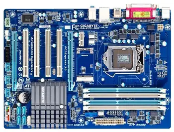Par Gigabyte GA-P75-D3P Sākotnējā Izmanto Desktop Mātesplatē P75-D3P B75 Socket LGA 1155 DDR3 ATX Pārdošanā