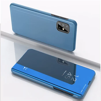 Par Godu 10X Lite Gadījumā, Pārsegs, Spogulis Stāvēt Telefonu Gadījumos Par Huawei Honor 10X Lite Gadījumā Aizsardzības Honor10X Lite 10 X luksusa coque