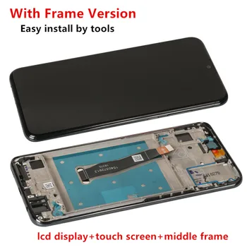 Par Huawei Honor 20e HRY-LX1T LCD+Touch Screen Nomaiņa Ar Rāmi Nav Mirušo Pikseļu Pārbaudīta Ekrāns Huawei Honor 20 e