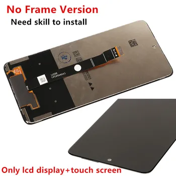 Par Huawei P Smart 2021 PPA-LX2 Lcd Ekrāns Pārbaudīta LCD+Touch Screen Nomaiņa Ar Rāmi Uz Huawei Y7A PPA-LX3