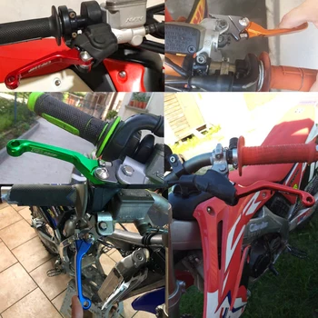 PAR HUSQVARNA TE250 2016 CNC Motociklu DirtBike Stūres Motokrosa netīrumi velosipēds Šarnīra Rokturi, Bremzes, Sajūga Sviras