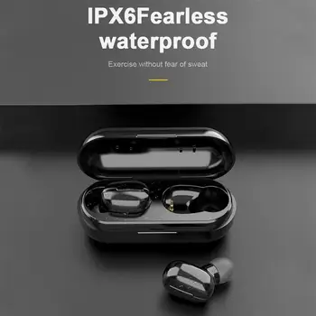 Par L13 TWS Bluetooth 5.0 Bezvadu HiFi Mūzika Austiņas Ūdensizturīgs Sporta Earbuds HiFi brīvroku Zvanu, Bluetooth Austiņas