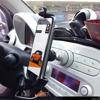 Par Mercedes Smart Forfour Fortwo 453 Auto Mobilā Telefona Turētājs Nodrošina Automašīnu Navigācijas Uzlādes Atbalstu Jūsu Mobilo Tālruni