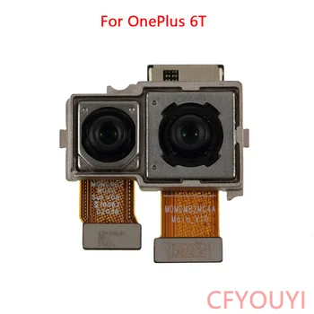 Par Oneplus 6T Priekšējā Saskaras Kamera Aizmugurē Liela Atpakaļ Kameras Modulis Rezerves Daļu 1+ 6T