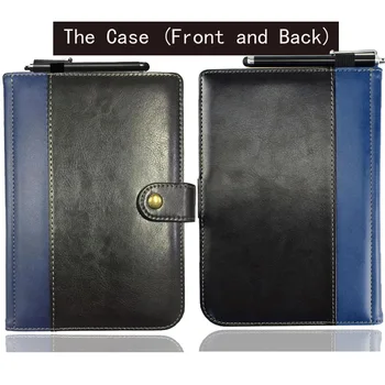 Par Pocketbook Aqua 640 641Case eReader Pārsegs, Pārsegs ādas Folio Gadījumā Modelim Pocketbook 626 plus aizsargplēvi bezmaksas dāvanu