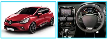 Par Renault Clio 2013. -.gadam, Auto Multimediju DVD Atskaņotājs, Stereo Vertikālā Android Auto Radio Diktofons Audio GPS Navigācijas vienības vadītājs