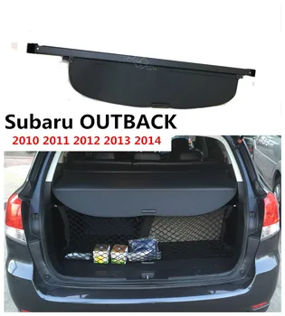 Par Subaru OUTBACK 2010 2011 2012 2013 Aizmugures Bagāžnieka Kravas Segtu Drošības Vairogs Ekrāna ēnā Augstas Qualit Auto Piederumi
